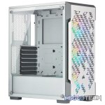 Corsair iCUE 220T RGB AIRFLOW Tempered Glass Mid Tower Smart ATX Case  White